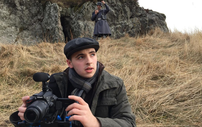 Youngest Film Director UK Elliott Hasler
