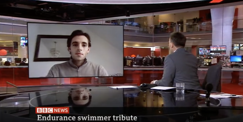 bbc news feature vindication swim